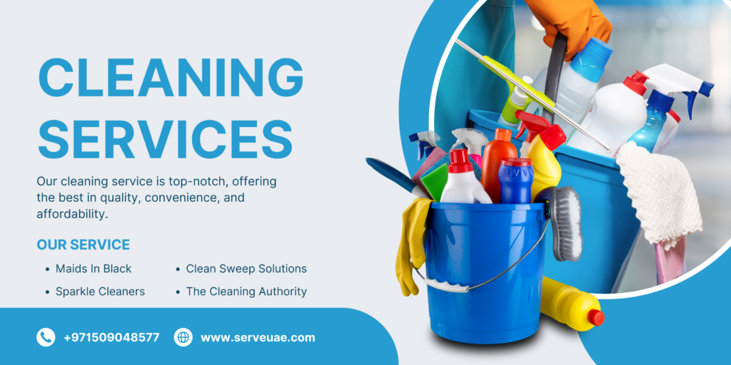 professional cleaning service Dubai ServeUAE